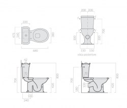 ETHOS VASO MONOBLOCCO DA 68 SCHEDA TEC